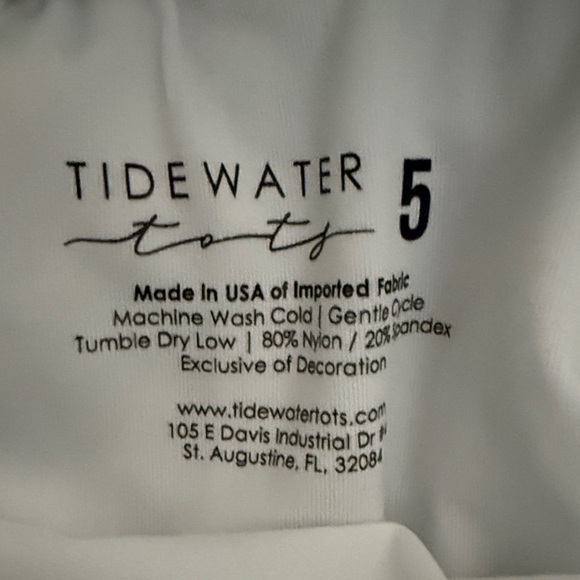 TIDEWATER TOTS Leafy Green Swim Trunks Size 5 NWT - Picture 2 of 6